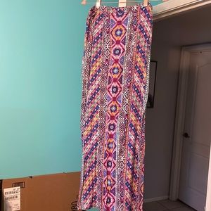 Aztec Maxi Skirt, I have worn this with the Beatles shirt(also in my poshmark)
